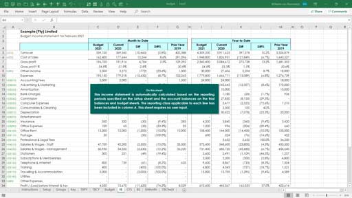 Accounting Templates - Excel Skills Australia