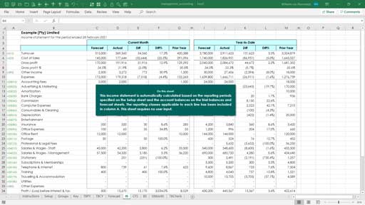 Accounting Templates - Excel Skills Australia